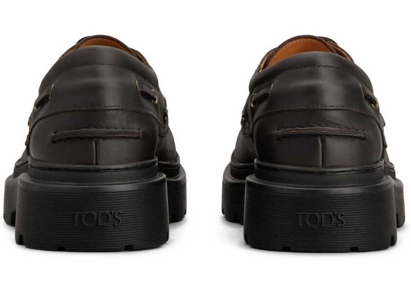 Mocasini TODS Tank Tread Boat Loafer BROWN Barbati (BM 18541945) 3