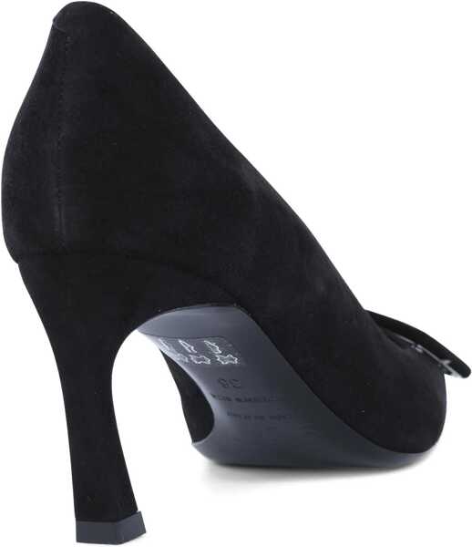 Pantofi cu toc Roger Vivier Belle Vivier Trompette Pumps BLACK Femei (BM 18541972) 3