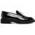 Roger Vivier Viv' Rangers Loafers In Leather BLACK
