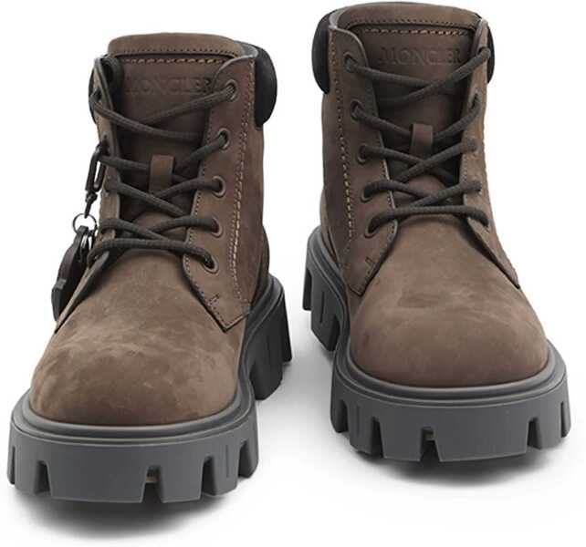 Ghete Moncler Peak City Ankle Boots BROWN Barbati (BM 18541987) 3