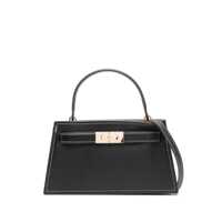 Genti de umar Tory Burch 'Petite Lee Radziwill' Black Crossbody Bag With Adjustable And Removable Shoulder Strap And T-Buckle Closure In Leather Woman