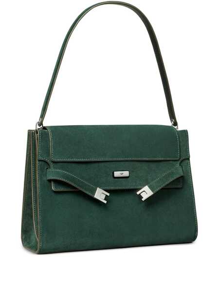 Genti de umar Tory Burch Tory Burch Lee Radziwill Large Shoulder Bag GREEN Femei (BM 18543198) 3