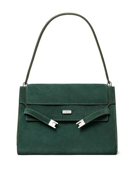 Genti de umar Tory Burch Tory Burch Lee Radziwill Large Shoulder Bag GREEN Femei (BM 18543198) 1