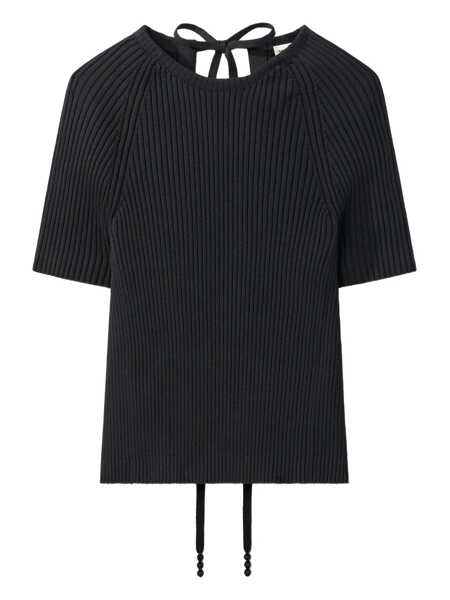 Pulovere Tory Burch Tory Burch Back Closure Sweater Black Femei (BM 18543201) 1