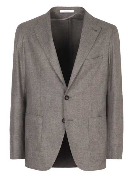 Costume Tagliatore Tagliatore Single-Breasted Two-Button Jacket GREY Barbati (BM 18543714) 1