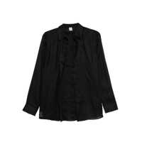 Camasi TOTÊME TOTEME Shirts Black Femei