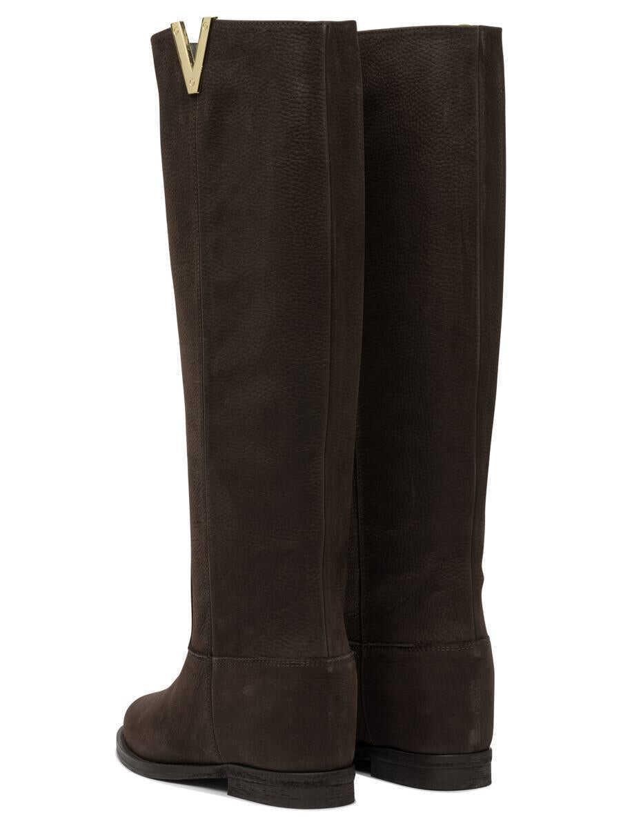 Bocanci Via Roma 15 Via Roma 15 Boots BROWN Femei (BM 18544191) 4
