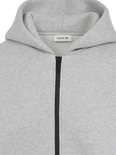Bluze de trening FEAR OF GOD Fear Of God Athletics Zip-Up Hoodie GREY Barbati (BM 18544389) 4