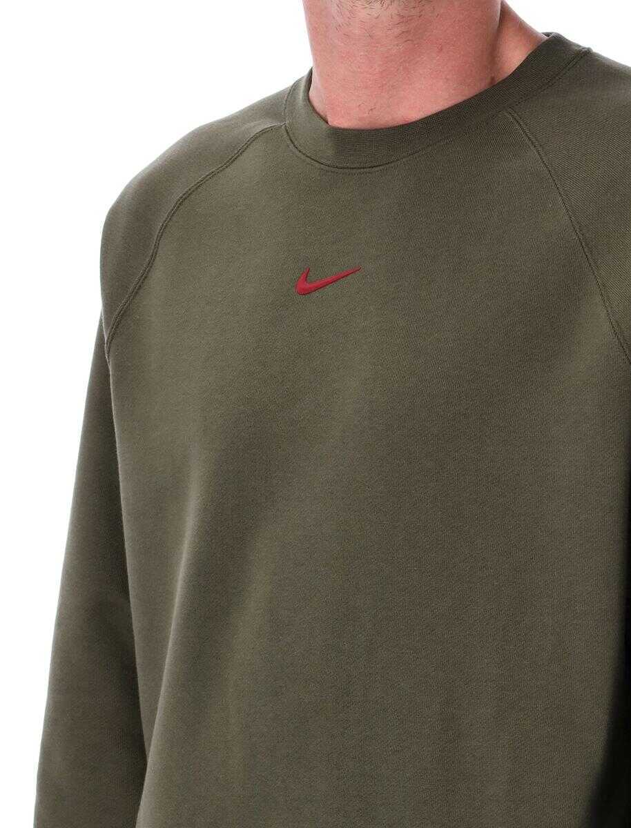Pulovere Nike Nike Nocta Fleece Cs Crewneck Sweatshirt BROWN Barbati (BM 18544422) 3