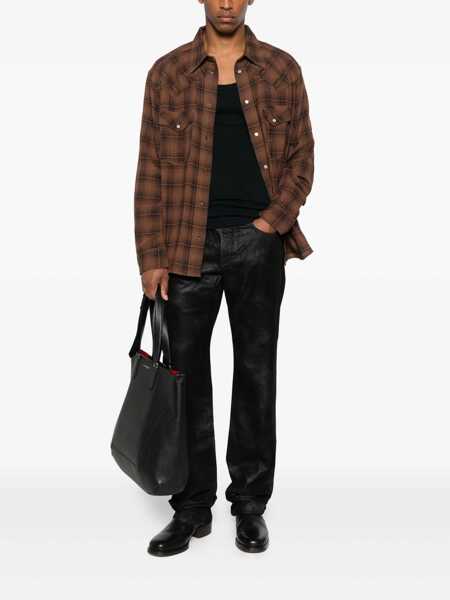 Pantaloni Isabel Marant Isabel Marant Lewys Pant Black Barbati (BM 18544491) 2