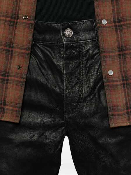 Pantaloni Isabel Marant Isabel Marant Lewys Pant Black Barbati (BM 18544491) 5