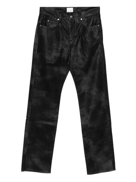 Pantaloni Isabel Marant Isabel Marant Lewys Pant Black Barbati (BM 18544491) 1