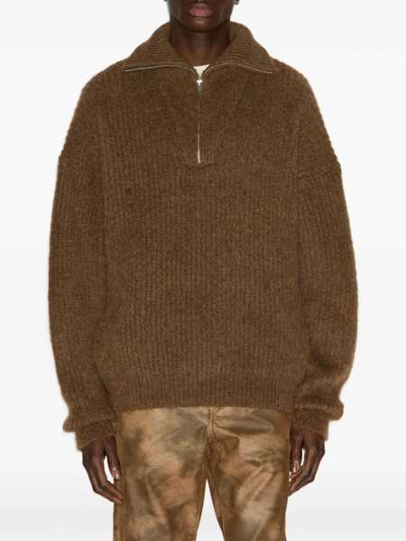 Pulovere Isabel Marant Isabel Marant Dinan Sweater BROWN Barbati (BM 18544494) 2