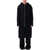 Rick Owens Rick Owens Mlton Wool Gimp Mac Coat Black