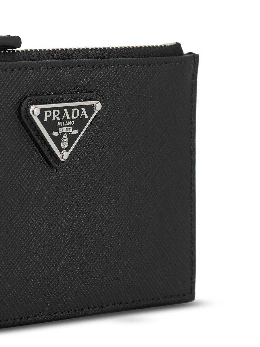 Portofele Prada Prada Wallets Black Barbati (BM 18544770) 4
