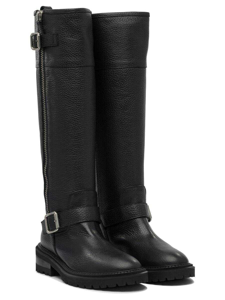 Bocanci Via Roma 15 Via Roma 15 Boots Black Femei (BM 18545259) 2
