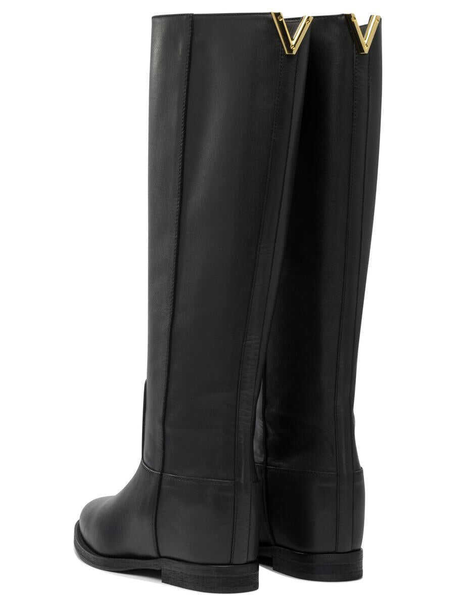 Bocanci Via Roma 15 Via Roma 15 Boots Black Femei (BM 18545304) 4