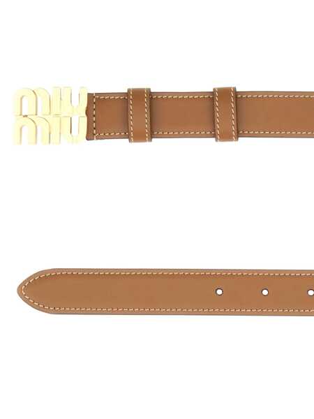 Curele Miu Miu Miu Miu Belt Brown Femei (BM 18545445) 2