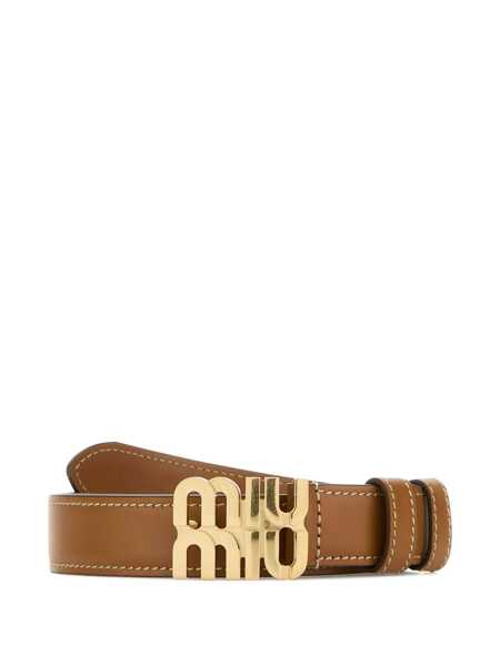 Curele Miu Miu Miu Miu Belt Brown Femei (BM 18545445) 1