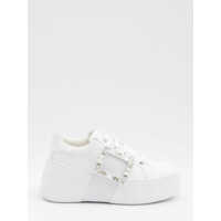 Sneakers Viv' Skate Sneakers In Leather Femei