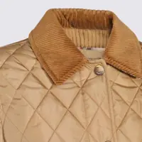 Geci Burberry Dama - Geci de iarna Burberry Burberry Beige Dorset Down Jacket BLACK/SAND IP CHECK Femei (BM 18546312) - B-mall.ro