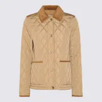 Geci de iarna Burberry Beige Dorset Down Jacket Femei