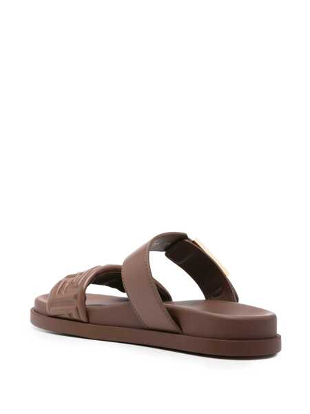 Sandale Fendi Fendi Sandals & Slides BROWN Femei (BM 18546723) 3