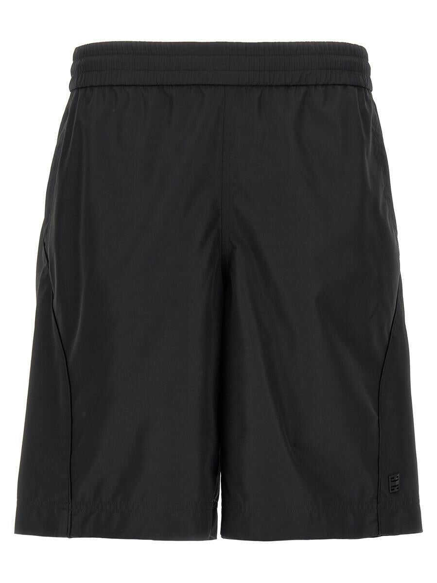 Pantaloni Givenchy Givenchy 4G Bermuda Shorts Black Barbati (BM 18547671) 1