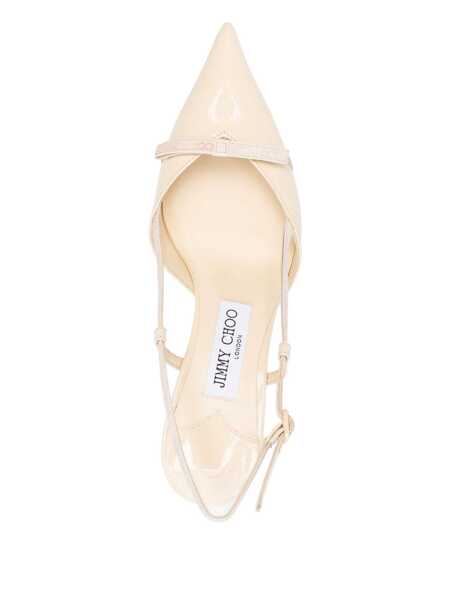 Pantofi cu toc Jimmy Choo Jimmy Choo With Heel WHITE Femei (BM 18547938) 4