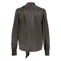 Imbracaminte Dama pagina 140 - Bluze Tom Ford Tom Ford Polka-Dot Silk Blouse Black Femei (BM 18547953) - B-mall.ro