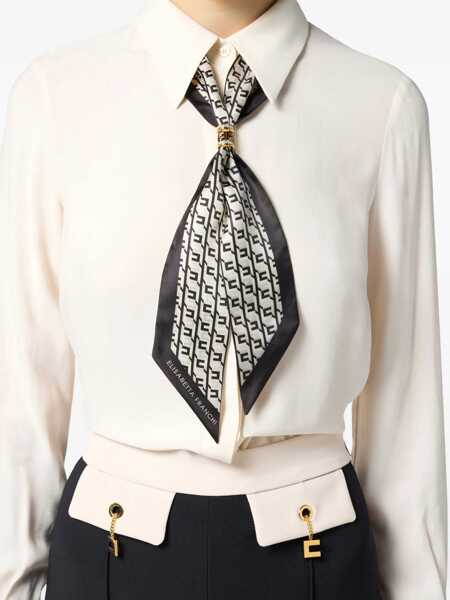 Camasi Elisabetta Franchi Elisabetta Franchi Shirt Beige Femei (BM 18547983) 5