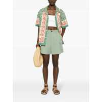 Pantaloni casual Woolrich Dama - Pantaloni casual Woolrich Woolrich Shorts GREEN Femei (BM 18548028) - B-mall.ro