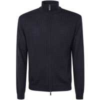Pulovere Emporio Armani Full Zip Turtle Neck Sweater Clothing Barbati