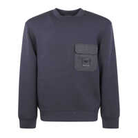 Pulovere Emporio Armani Round Neck With Pocket Sweatshirt Clothing Barbati