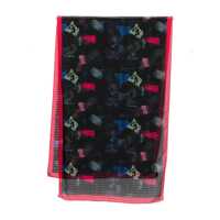 Esarfe Emporio Armani Scarfs Black Femei
