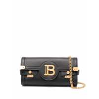 Genti de umar Balmain Balmain B-Buzz 23 Leather Shoulder Bag