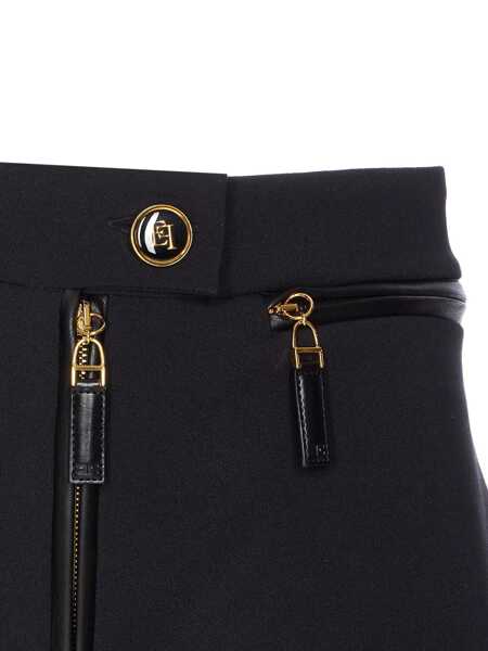 Fuste Elisabetta Franchi Elisabetta Franchi Skirts Black Femei (BM 18549018) 4
