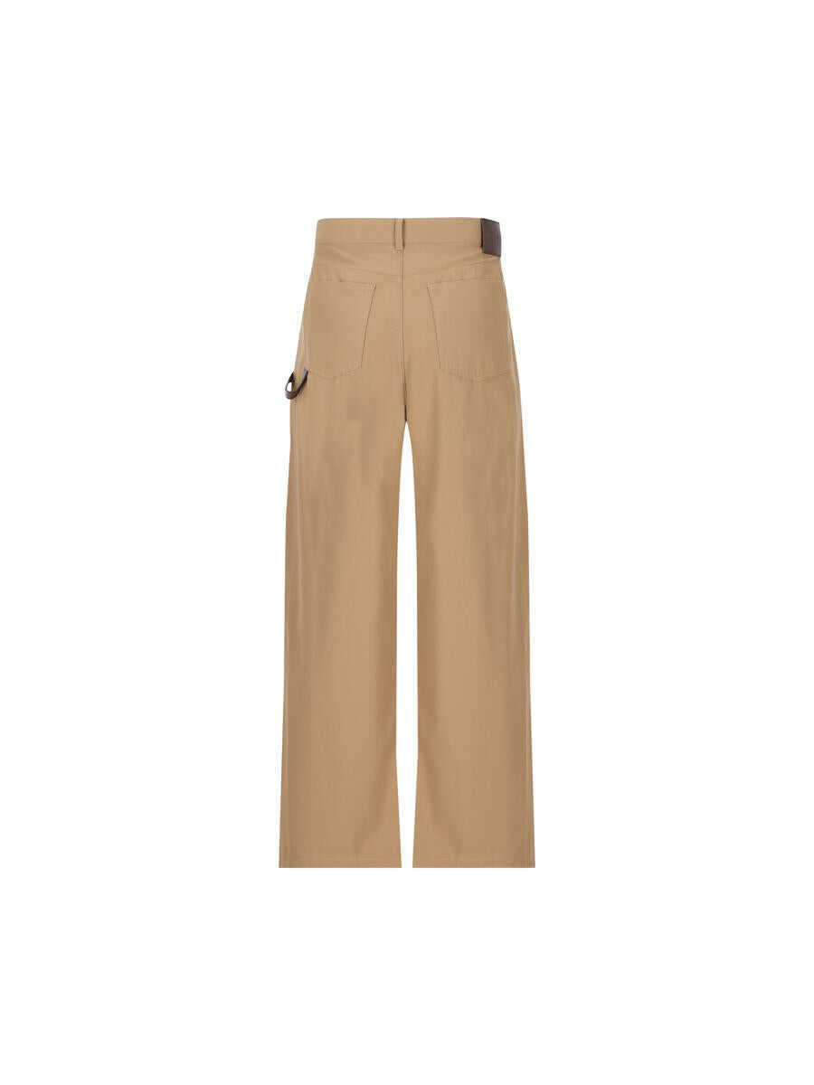 Pantaloni Loewe Loewe Pants Beige Barbati (BM 18549114) 2
