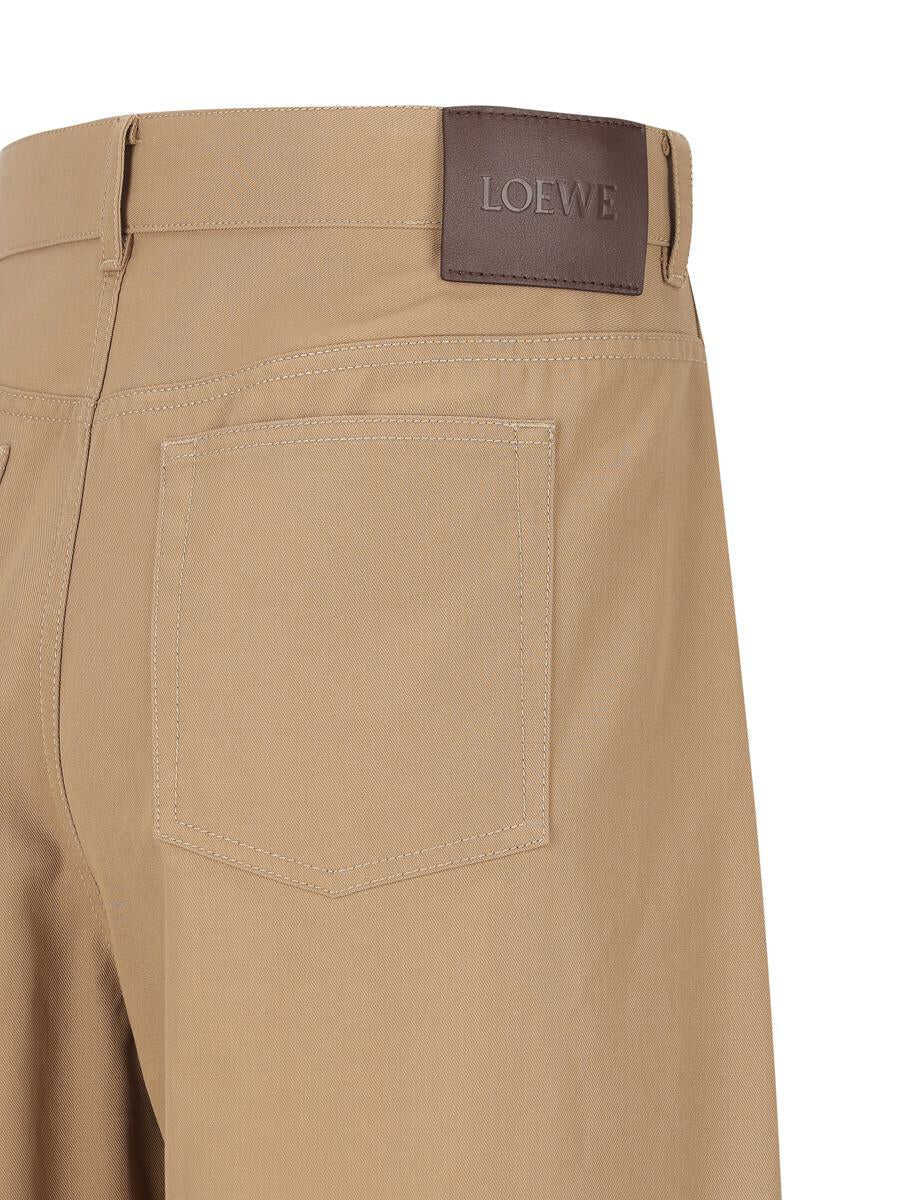 Pantaloni Loewe Loewe Pants Beige Barbati (BM 18549114) 4