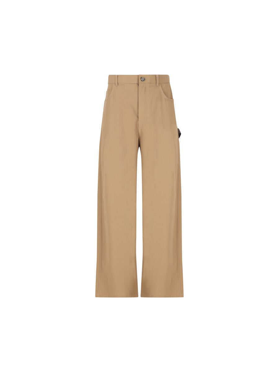 Pantaloni Loewe Loewe Pants Beige Barbati (BM 18549114) 1