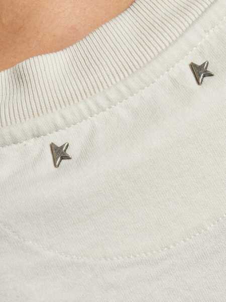 Tricouri Golden Goose Golden Goose T-Shirt Clothing Beige Femei (BM 18549135) 5