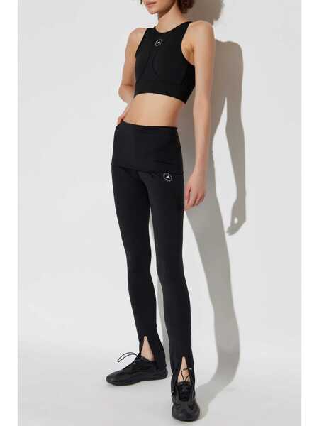 Pantaloni casual adidas by Stella McCartney Adidas By Stella McCartney Pants Black Femei (BM 18549558) 2