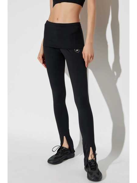 Pantaloni casual adidas by Stella McCartney Adidas By Stella McCartney Pants Black Femei (BM 18549558) 3