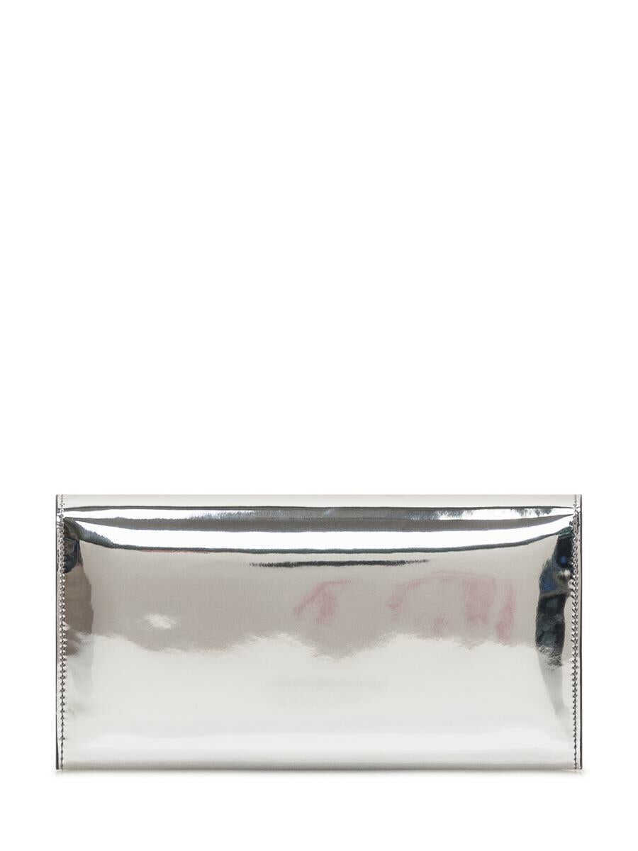Genti mini Jimmy Choo Jimmy Choo Jimmy Choo Clutch SILVER Femei (BM 18549579) 3