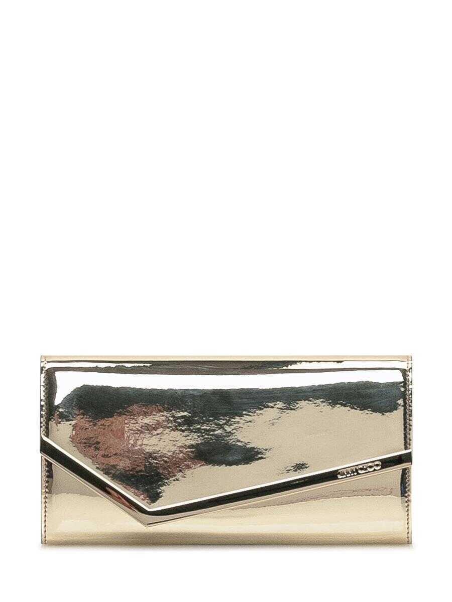 Genti mini Jimmy Choo Jimmy Choo Jimmy Choo Clutch GOLD Femei (BM 18549582) 1