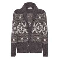 Cardigane Brunello Cucinelli Wool V-Necked Cardigan Barbati