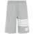 Thom Browne Thom Browne 4Bar Cotton Sweatpants LIGHT GREY