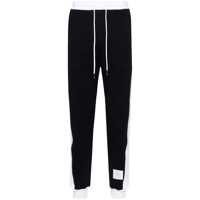 Pantaloni de trening Thom Browne Sweatpants With Engineered 4 Bars In Solid Classic Loopback Jersey Clothing Barbati