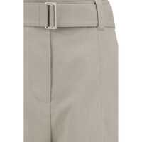 Imbracaminte Dama pagina 597 - Pantaloni casual Brunello Cucinelli Brunello Cucinelli Linen Trousers Beige Femei (BM 18550440) - B-mall.ro