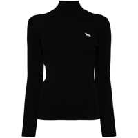 Pulovere Maison Kitsuné Wool Blend Turtleneck Sweater Femei